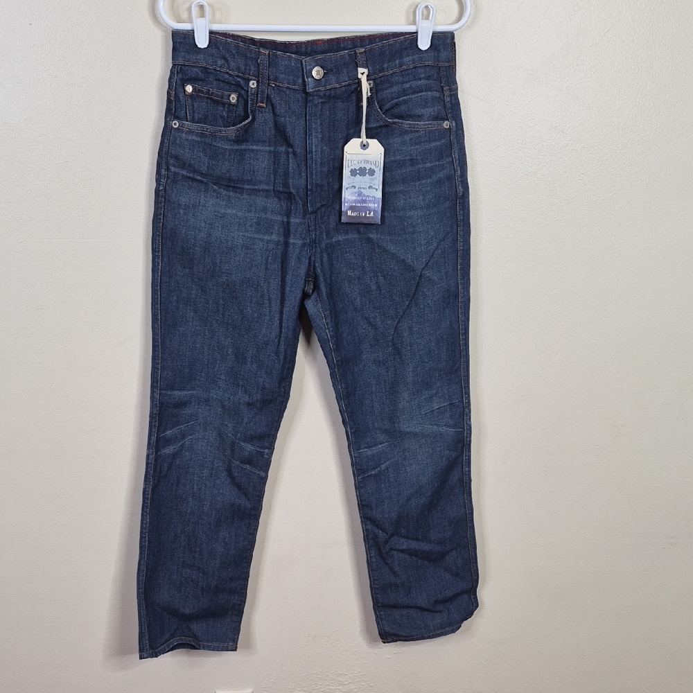 Lucky Brand lucky pins high rise jean in stark Size 28